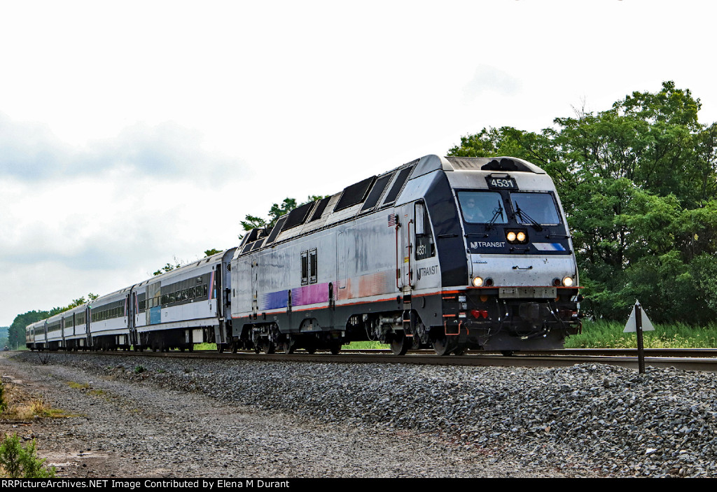 NJT 4531 on train 5513